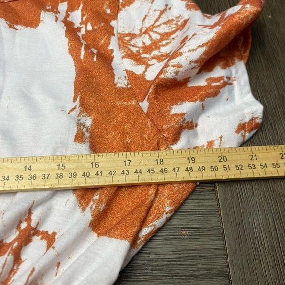 Off the Shoulder Tie Dye Plus Size 3X (18) Jumpsuit - Picture 4 of 11